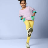 Trendy Yellow Leggings
