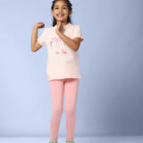 Trendy Pink Leggings