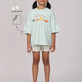 Playful Peplum Top