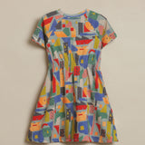 Silly Faces Raglan Dress