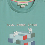 Stack 'em Up Aqua T-Shirt