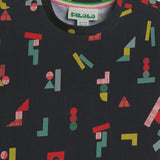 Block It Up Navy T-Shirt
