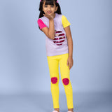 Co-Set THIS OR THAT TEE with FLOWER POWER LEGGINGS