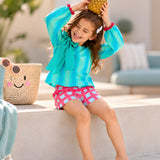 Pilolo Kids Soft Woven Pocket Top for Girls