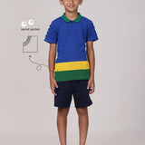 Color Block Polo