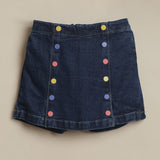 Silly Buttons A Line Skirt