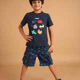 Cargo Denim Builder Shorts