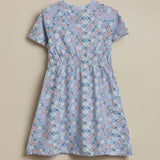 Chalk Marks Raglan Dress