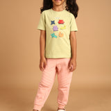 Soft Pink Knee Safe Play Joggers