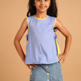 Silly Buttons A Line Skirt