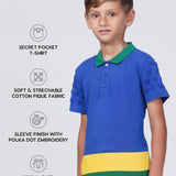 Color Block Polo