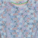 Chalk Marks Raglan Dress
