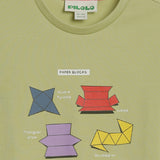 3D Cuboid Pistachio T-Shirt