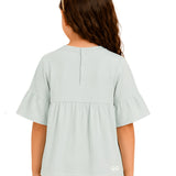Playful Peplum Top
