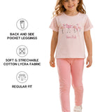 Trendy Pink Leggings