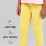 Trendy Yellow Leggings