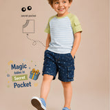 What's Up Your Sleeve T-Shirt Blue