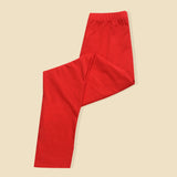 Trendy Red Leggings