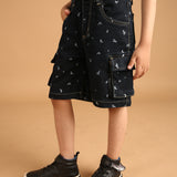 Cargo Denim Builder Shorts