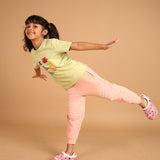 Soft Pink Knee Safe Play Joggers