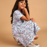 Chalk Marks Raglan Dress