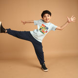 Navy Knee Safe Play Joggers