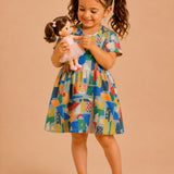 Silly Faces Raglan Dress