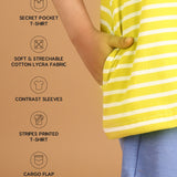 What's Up Your Sleeve T-Shirt Yellow