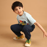 Navy Knee Safe Play Joggers