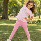 Trendy Pink Leggings