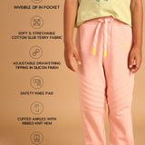 Soft Pink Knee Safe Play Joggers