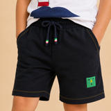 Pilolo Kids Soft Woven Pocket Shorts for Boys