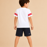 Pilolo Kids Soft Woven Pocket Shorts for Boys