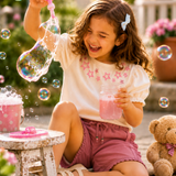 Pilolo Kids Soft Woven Pocket Shorts for Girls